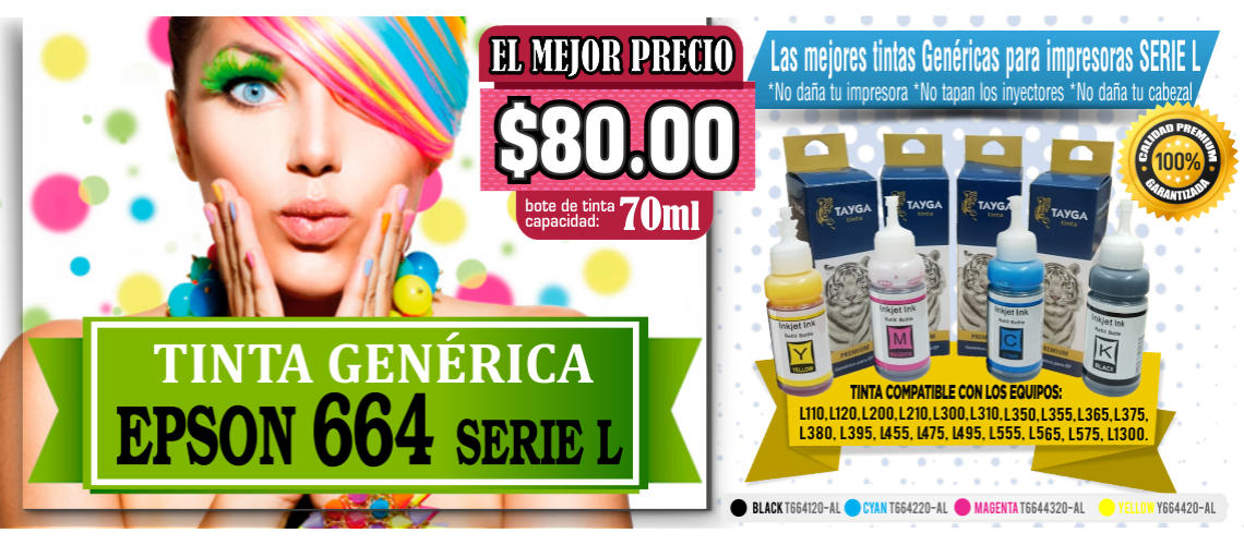 TINTA 664 GENERICA